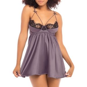 Never been worn Oh La La Cheri Women's Therese Thin Strap Satin Babydoll M